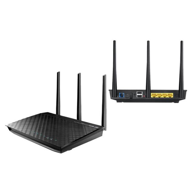 Рутер Asus DSL-N55U Annex A, 600 Mbps, ADSL, 3G / 4G, 4x Port 1000Mbps, USB 2.0