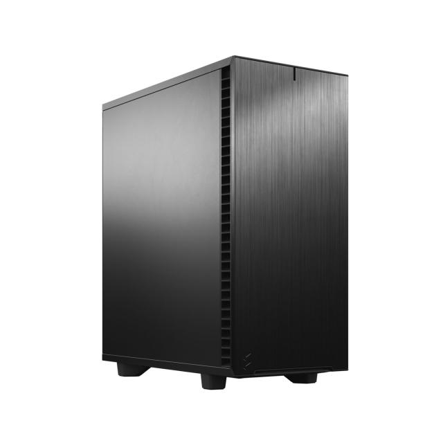Кутия Fractal Design Define 7 Compact Black Solid, Middle Tower, USB 3.1 Gen 2 Type-C, 2 x USB 3.0, 2 x USB 2.0, ATX/mATX/mITX