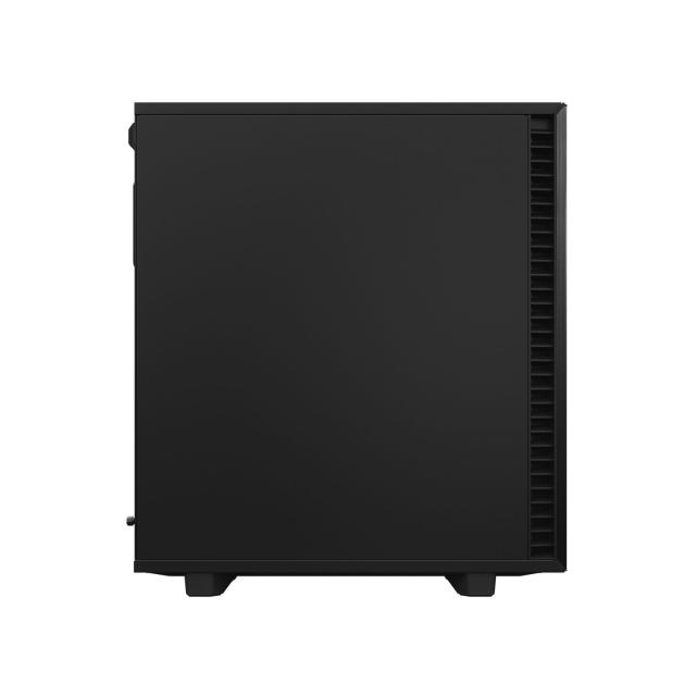 Кутия Fractal Design Define 7 Compact Black Solid, Middle Tower, USB 3.1 Gen 2 Type-C, 2 x USB 3.0, 2 x USB 2.0, ATX/mATX/mITX
