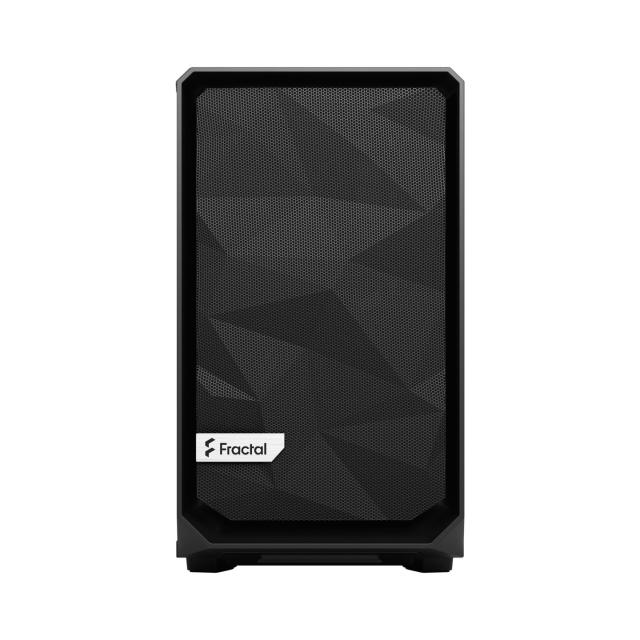 Кутия Fractal Design Meshify 2 Nano Black TG, Mini Tower, 1x USB 3.1 Gen 2 Type-C, mITX/mDTX