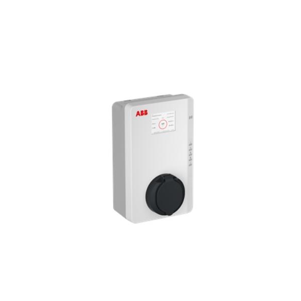 Зарядна станция ABB Terra AC W22-T-RD-MC-0 / 22kW wallbox type 2, socket, three phase/32A, MID certified, with RFID, display and 4G