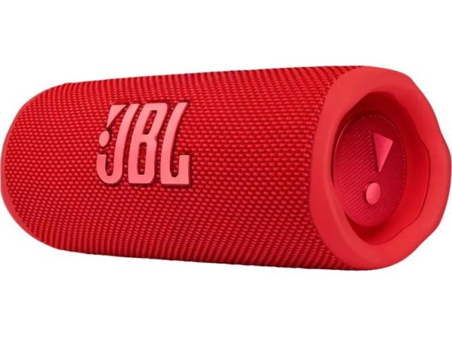 Тонколона JBL Flip 6 RED, 30W RMS, Bluetooth, IP67, Червена