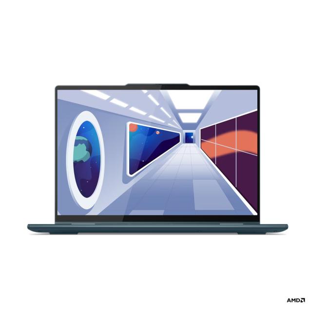 Лаптоп Lenovo Yoga 7 14ARP8 (8-ядрен) AMD Ryzen 7 7735U 2.7/4.75GHz, 14" (35.56cm) WUXGA Touch дисплей (HDMI), 16GB LPDDR5, 1TB SSD NVMe, 1x USB 3.2 Gen2 Type-C, Thunderbolt 4, Windows 11 Home
