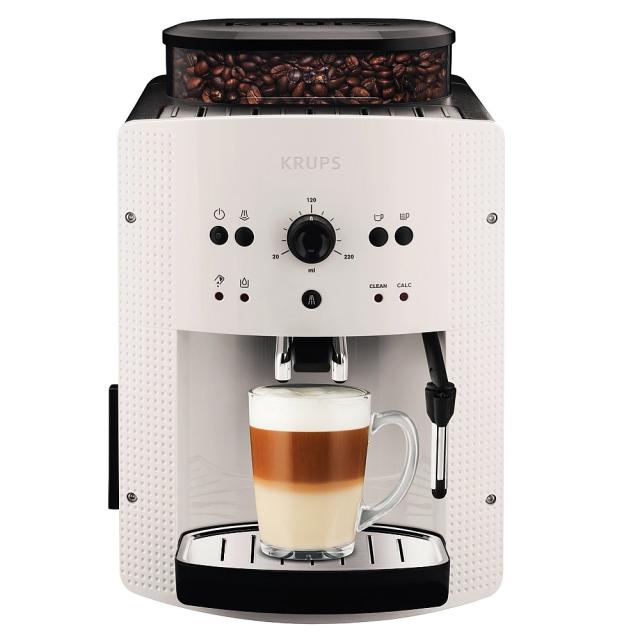 Кафемашина Krups EA810570, Espresseria Automatic Manual, Coffee machine, 1450W, 15 bar, white
