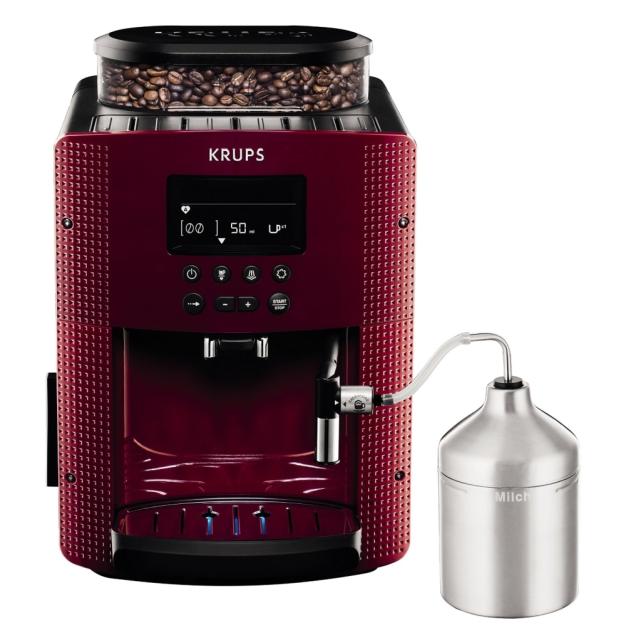 Кафемашина Krups EA816570, Espresseria Automatic, Display red + XS6000