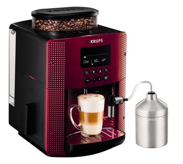 Кафемашина Krups EA816570, Espresseria Automatic, Display red + XS6000