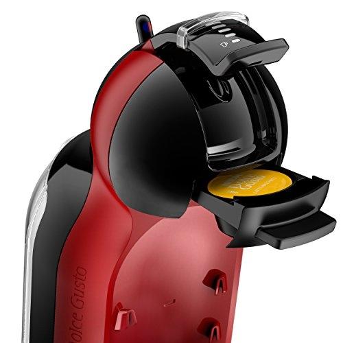 Кафемашина Krups KP120H, Dolce Gusto MINI ME, Espresso machine, 1500W, 0.8l, 15 bar, black & cherry red