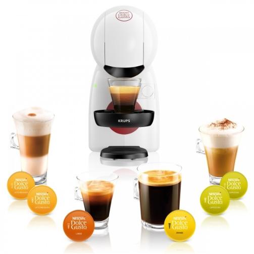 Кафемашина Krups KP1A0131, Dolce Gusto PICCOLO XS, 1340-1600 W, 0.8l, 15 bar, White