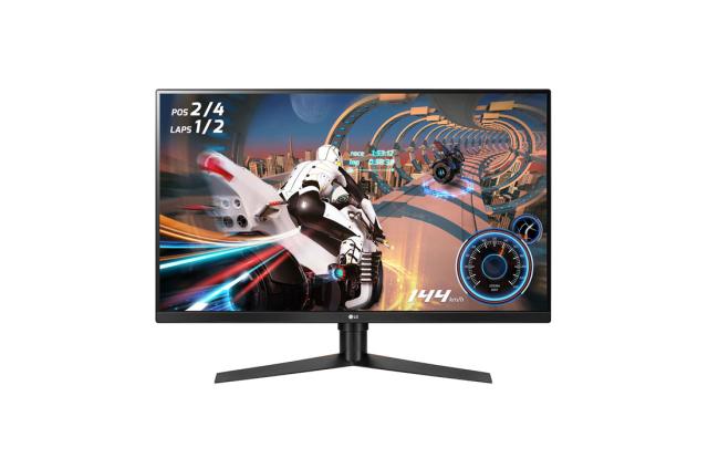 Монитор LG 32GK850F-B, 31.5" (80.01cm) VA панел, QHD, 144Hz, 1ms, 400cd/m2, HDMI, DP