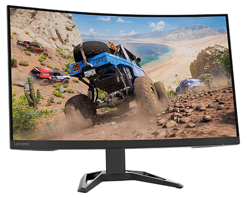 Монитор LENOVO G32QC-30, 31.5" (80.01 cm) CURVE WLED VA панел, 165Hz, 0.5ms, 350cd/m2, 2x HDMI 2.0, 1x DP 1.4