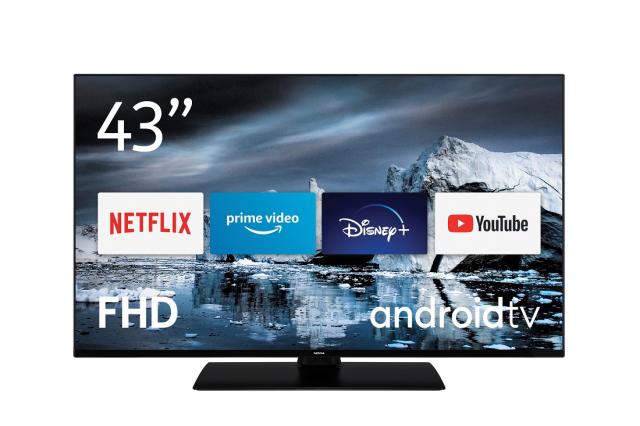 Телевизор Nokia 4300B, 43" (109.22 cm) Full HD Smart TV, 3x HDMI, 2x USB, Wi-Fi, Android, DVB-C/DVB-T/DVB-T2/DVBVB-S