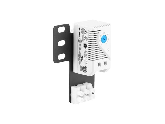 Аксесоар Lanberg closed-loop thermostat 10A for rack cabinets with 19" ear and terminal block, grey
