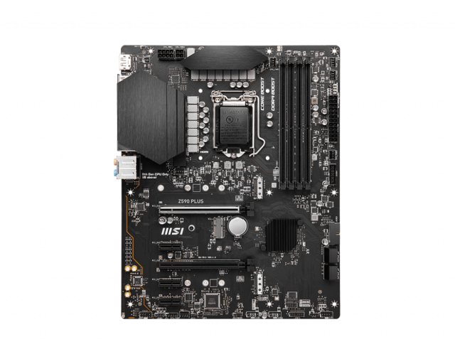 Дънна платка MSI Z590 PLUS, Z590, LGA1200, DDR4, PCI-E 4.0 (DP/HDMI)(CF), 4x SATA 6Gb/s, 2x M.2, ATX