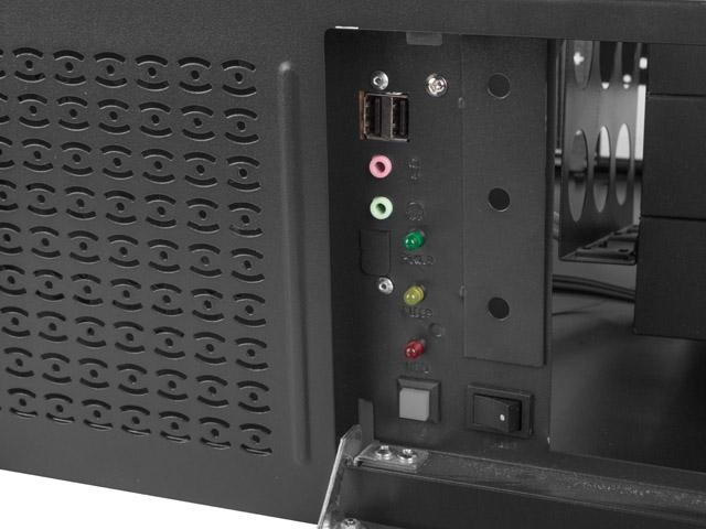 Кутия за сървър Lanberg rackmount server chassis ATX 450/08 19"/4U
