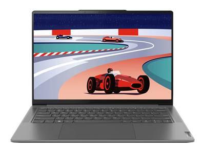 Лаптоп Lenovo Yoga Pro 7 14ARP8, AMD Ryzen 5 7535HS 6C (3/4.55GHz, 16MB Cache), 14.5" (36.83cm) WQXGA Anti-Glare, 16GB LPDDR5, 512GB SSD NVMe, 1x USB4 40Gbps, Windows 11 Home