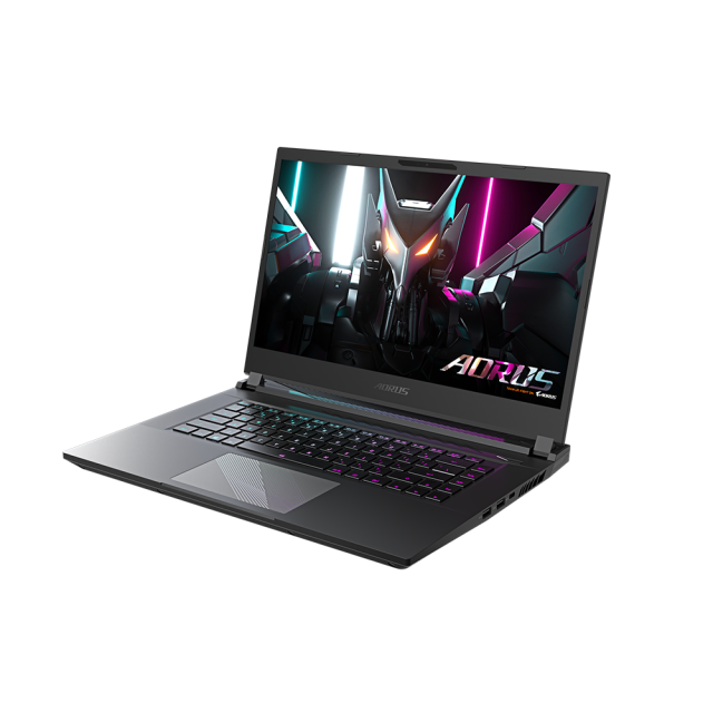 Лаптоп GIGABYTE AORUS 15 9KF Alder Lake Intel Core i5-12500H 3.3/4.5 GHz, 15.6 IPS, FHD 144Hz, 8GB DDR5, 512GB SSD Gen4, nVIDIA RTX 4060 8GB GDDR6, Windows 11 Home