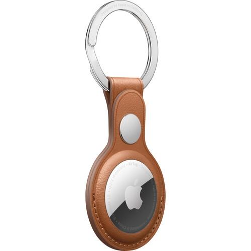Аксесоар Apple AirTag Leather Key Ring - Saddle Brown