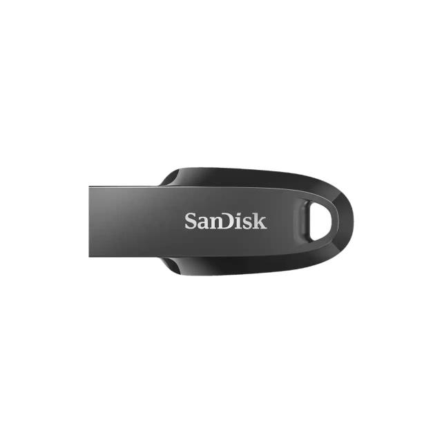 USB памет SanDisk Ultra Curve Z50, 128GB, USB 3.1 Gen 1, Черен
