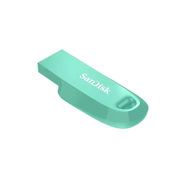USB памет SanDisk Ultra Curve Z50, 128GB, USB 3.1 Gen 1, Зелен