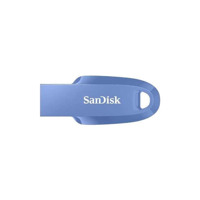 USB памет SanDisk Ultra Curve Z550, 128GB, USB 3.1 Gen 1, Син