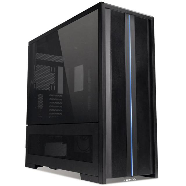 Кутия Lian Li V3000 PLUS Full-Tower, Tempered Glass, 2 x USB 3.0, 1 x USB Type C, 1 x Audio, Чернa, ATX