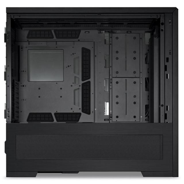 Кутия Lian Li V3000 PLUS Full-Tower, Tempered Glass, 2 x USB 3.0, 1 x USB Type C, 1 x Audio, Чернa, ATX