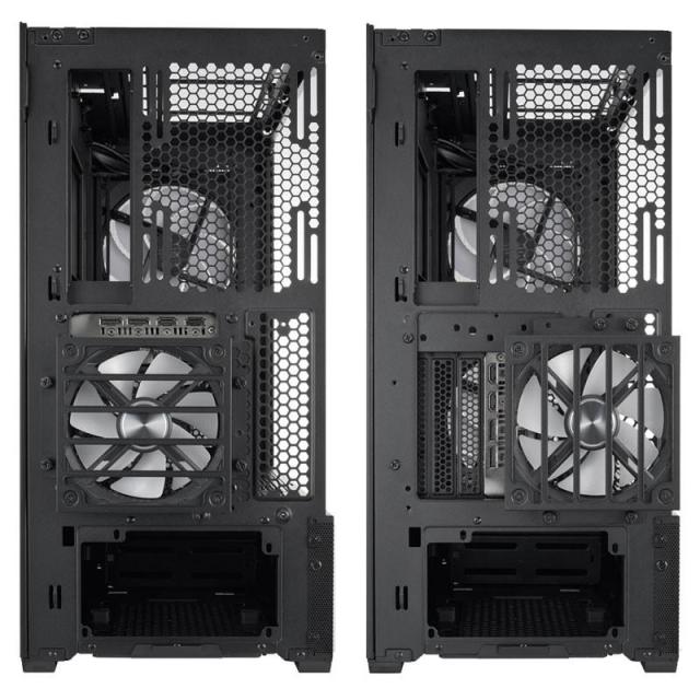 Кутия Lian-Li LANCOOL 216 RGB Mid-Tower, E-ATX, ATX, Micro-ATX, Mini-ITX, Tempered Glass, 2 x USB 3.0, 1 x HD Audio, 1 x Type-C, Черна