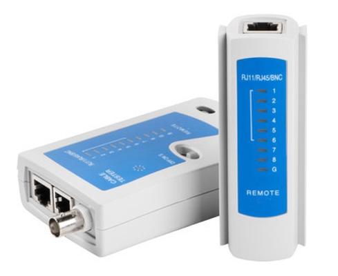 Инструмент Lanberg cable tester for RJ-45, RJ-12, RJ-11, coaxial