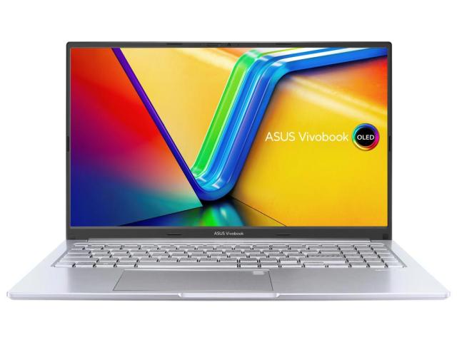Лаптоп ASUS VIVOBOOK 15 M1505YA-L721W, (8-ядрен) AMD Ryzen 7 7730U (2.0/4.5GHz, 16M), 15.6'' (39.62 cm) FHD OLED, 16GB DDR4, 512GB M.2 NVMe SSD, Windows 11 Home