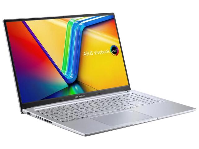 Лаптоп ASUS VIVOBOOK 15 M1505YA-L721W, (8-ядрен) AMD Ryzen 7 7730U (2.0/4.5GHz, 16M), 15.6'' (39.62 cm) FHD OLED, 16GB DDR4, 512GB M.2 NVMe SSD, Windows 11 Home