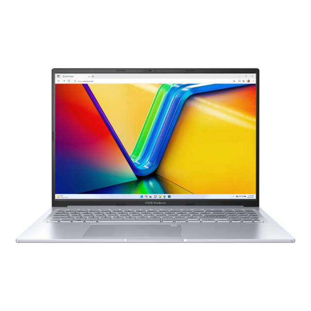 Лаптоп ASUS VIVOBOOK K3604VA-L731W, OLED (12-ядрен) Intel Core i7-1360P 2.2/5.0GHz, 16.0" (40.64 cm)  4K,OLED, 16GB DDR5, 1TB SSD NVMe, 2x Thunderbolt 4, Windows 11 Home