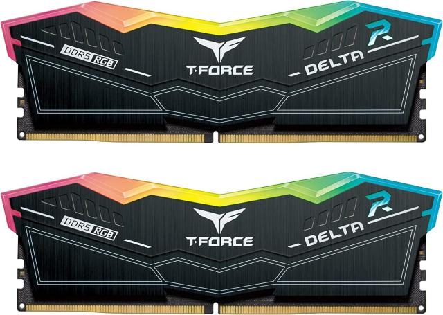 Памет Team Group T-Force Delta RGB 32GB (2x16GB) DDR5 6000MHz. CL40, 1.25 V 