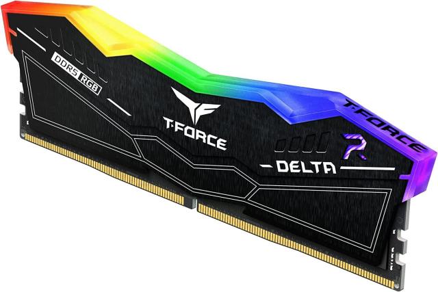Памет Team Group T-Force Delta RGB 32GB (2x16GB) DDR5 6000MHz. CL40, 1.25 V 