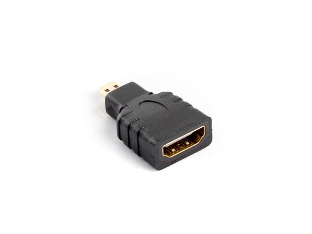 Адаптер Lanberg adapter HDMI-A (f) -> micro HDMI-D (m)