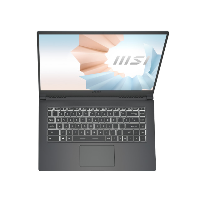 Лаптоп MSI Modern 15 A11MU, 15.6", Full HD, (4-ядрен) Intel Core i5-1155G7 (2.5-4.5GHz, 8M), Intel Iris Xe Graphics, 8GB DDR4, 512GB SSD, Free DOS