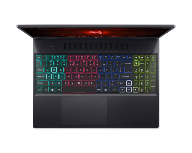 Лаптоп Acer Nitro 16 AN16-51-7756, 16.0", WQXGA, Intel Core i7-13700H (1.8/5.0GHz, 24M), NVIDIA RTX 4050 6GB GDDR6 DLSS 3, 16GB DDR5, 1TB SSD,  Free DOS