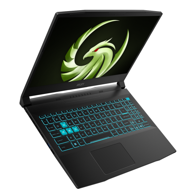Лаптоп MSI Bravo 15 C7VE-047XBG (6-ядрен) AMD Ryzen 5 7535HS 3.3/4.55GHz, 15.6" (39.62cm) Full HD 144hz IPS дисплей, NVIDIA GeForce RTX 4050 6GB, (HDMI), 16GB DDR5, 512GB SSD NVMe, USB Type-C 3.2 Gen1, Free DOS