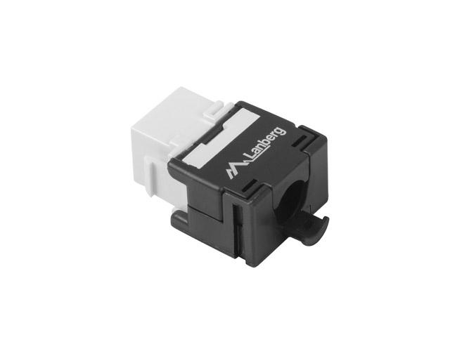 Конектор Lanberg keystone toolless module RJ45 180° UTP CAT.5e