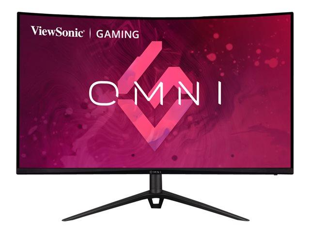 Монитор ViewSonic VX3218-PC-mhdj, 31.5" (80.01 cm) Curved VA панел 1920x1080, 165Hz, Full HD, 1ms, 300 cd/m2, 2xHDMI, DisplayPort