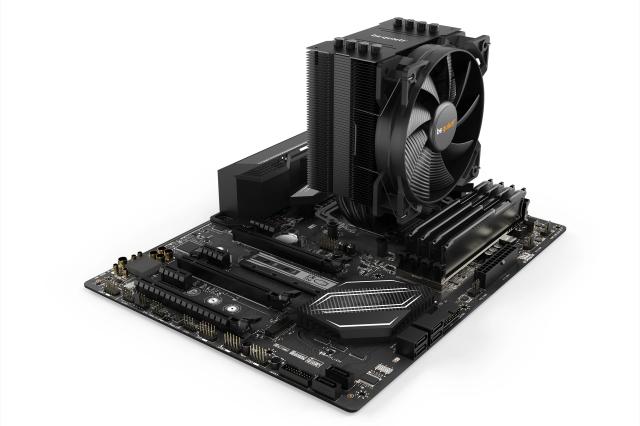 Охладител за процесор be quiet! Pure Rock 2 Black, 4 pin PWM, Intel LGA1700, 1200, 115x, 2066, 2011-0/3, AMD AM5, AM4 