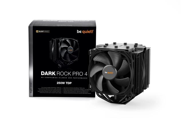 Охладител за процесор  be quiet! охладител за процесор CPU Cooler, Dark Rock Pro 4