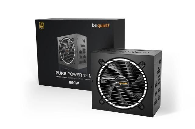 Захранване be quiet! Pure Power 12 M, 850W, Active PFC, 80 PLUS GOLD