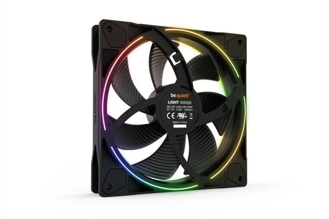 Вентилатори be quiet! Fan - LIGHT WINGS 140mm PWM, 3 pin / 4 pin PWM