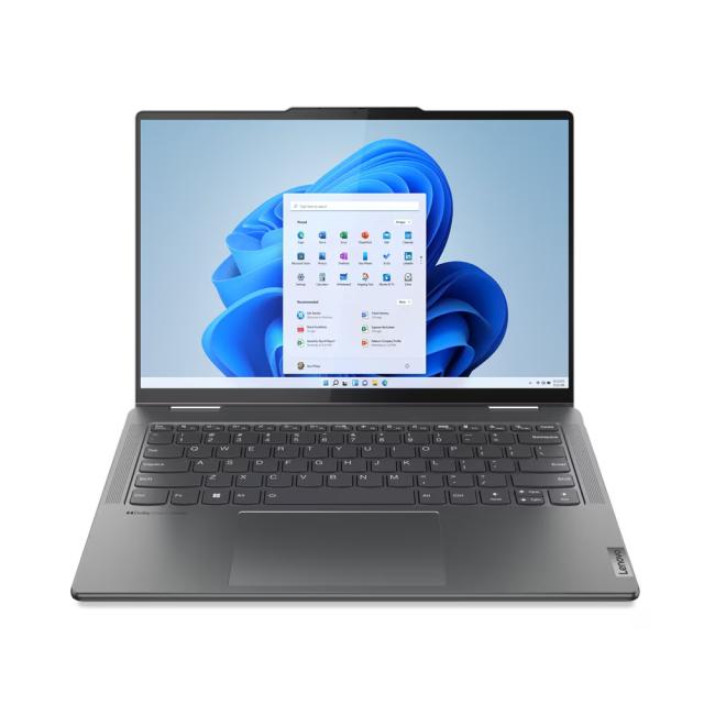 Лаптоп Lenovo Yoga 7 14IRL8 (12-ядрен) Intel Core i7-1360P 2.2/5.0GHz, 14" (35.56cm) WUXGA 400nits Touchscreen, 16GB LPDDR5, 1TB SSD NVMe, 1x USB 3.2 Gen1, Windows 11 Home