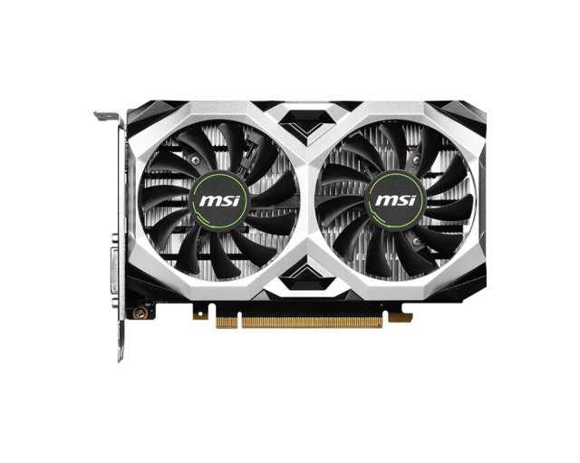 Видео карта GTX1630 VENTUS XS 4G OC, 64-bit, DVI, HDMI, DP