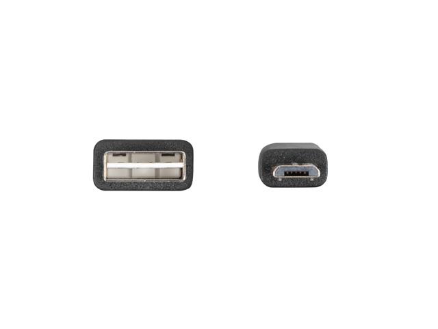 Кабел Lanberg USB MICRO-B (M)  ->  USB-A (M) 2.0 cable 1m easy-USB, black