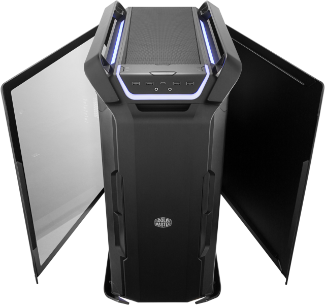 Кутия Cooler Master Cosmos C700P Black Edition, 4x USB 3.0, 1x USB 3.1 Type-C, 1x 3.5mm Audio Jack, 1x 3.5mm Mic Jack, Extended ATX