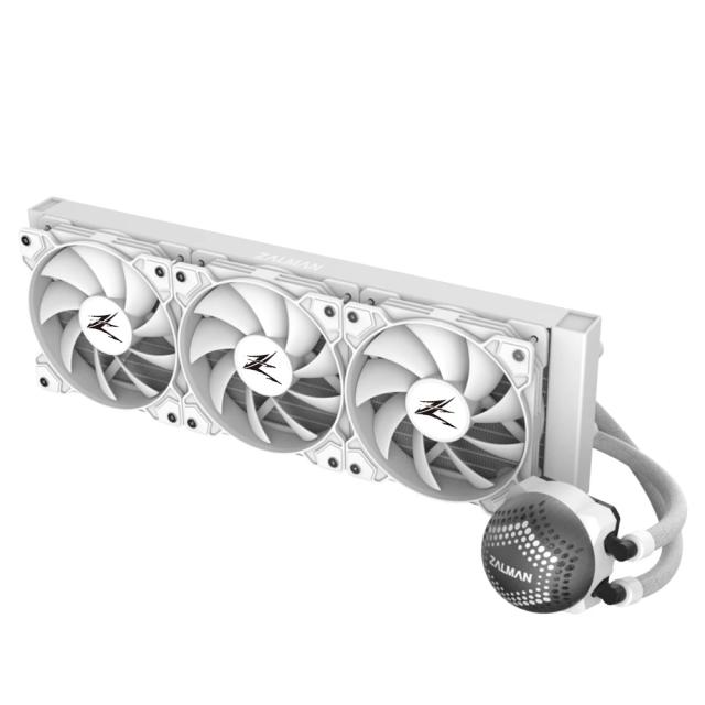 Охладител за процесор Zalman Water Cooling ALPHA 36 WHITE, Addressable RGB, LGA1700/AM5