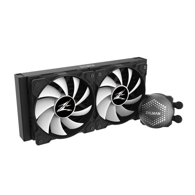 Охладител за процесор Zalman Water Cooling ALPHA 24 BLACK, Addressable RGB, LGA1700/AM5