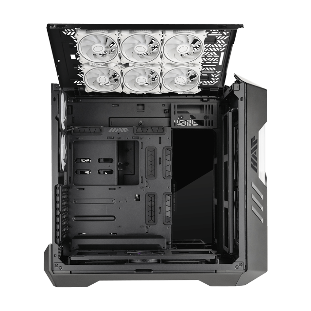 Кутия Cooler Master HAF 700 EVO Black ARGB, 1x USB 3.2 Gen 2 Type C, 4x USB 3.2, 1x 3.5mm 4 Poles Audio Jack, 1x 3.5mm Mic Jack, E-ATX